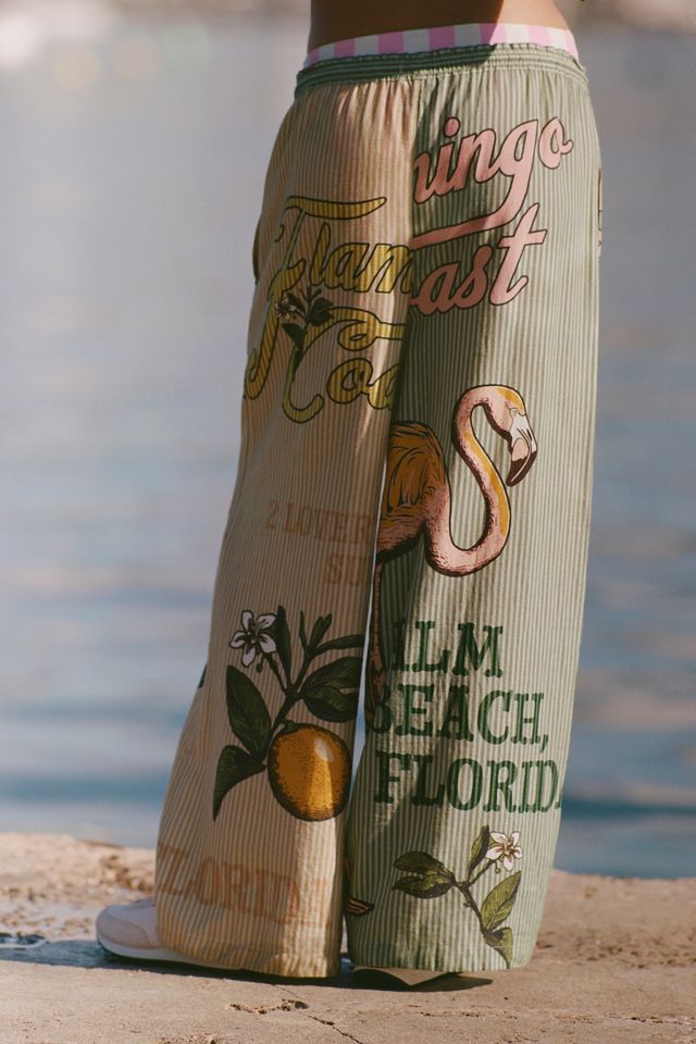 Celandine Wide-Leg Linen-Blend Trousers #1