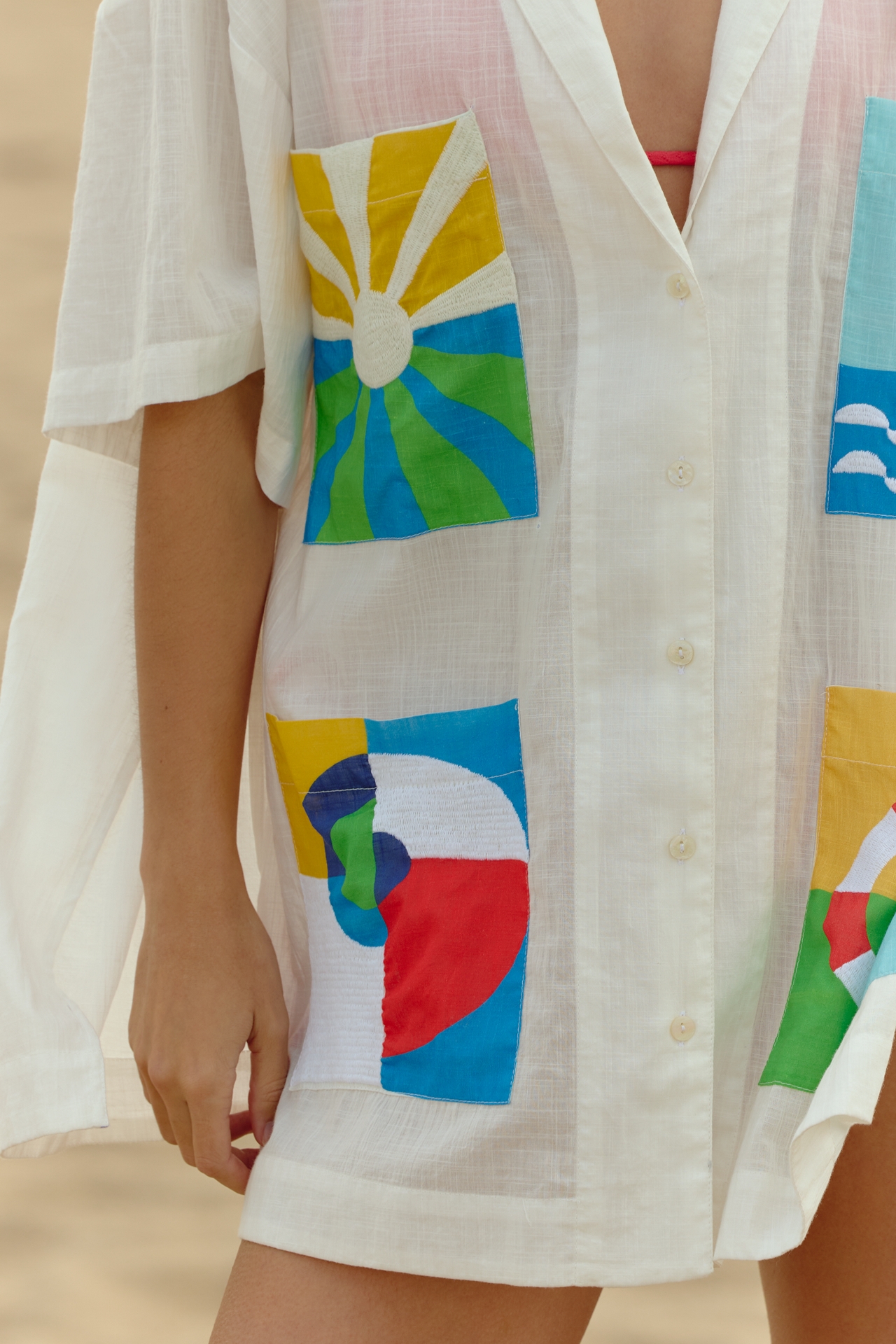 Celandine Boxy Buttondown Shirt