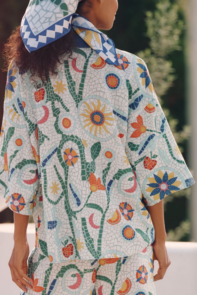 Celandine Linen Buttondown Shirt #1