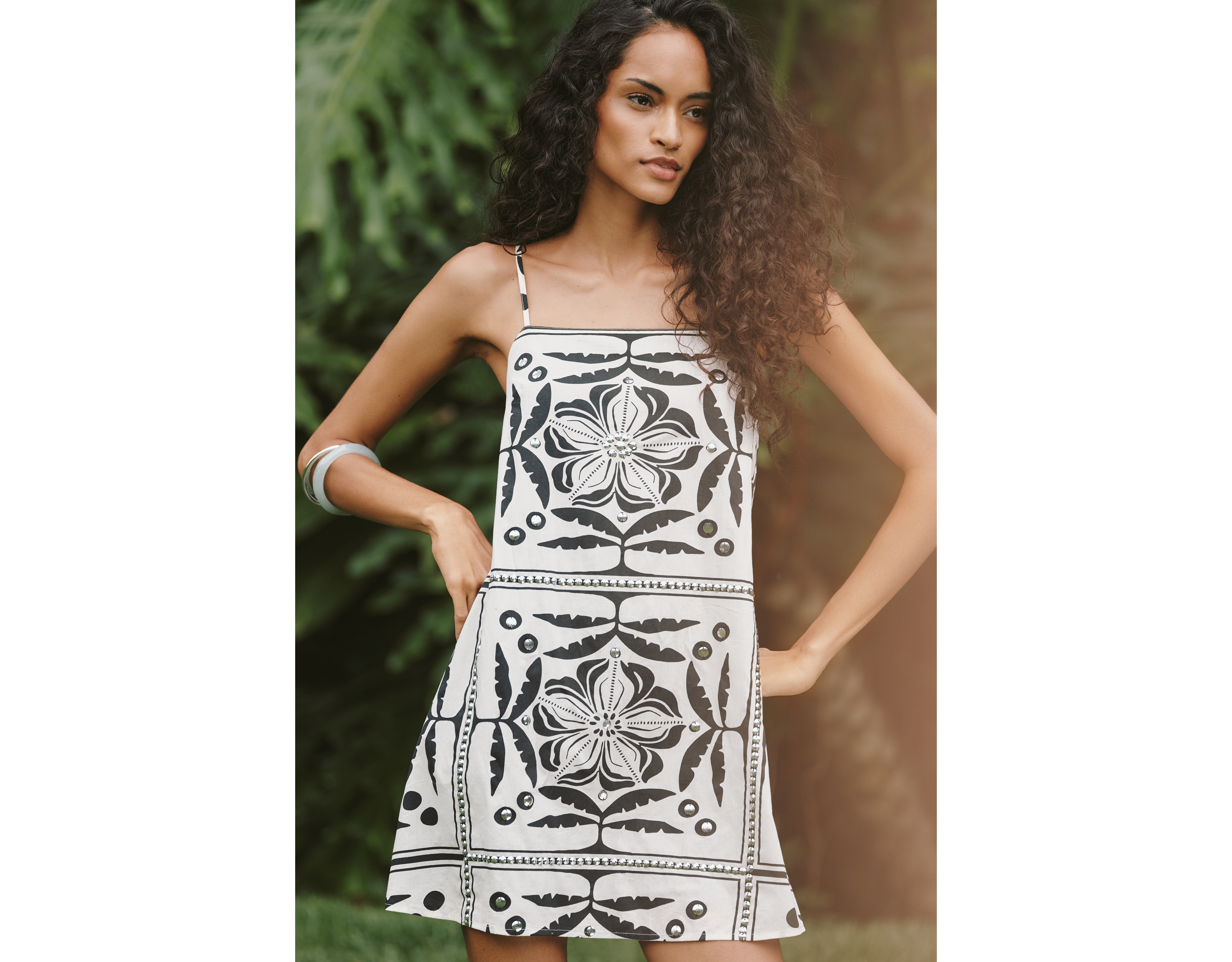 Celandine 100% Cotton Printed Shift Dress