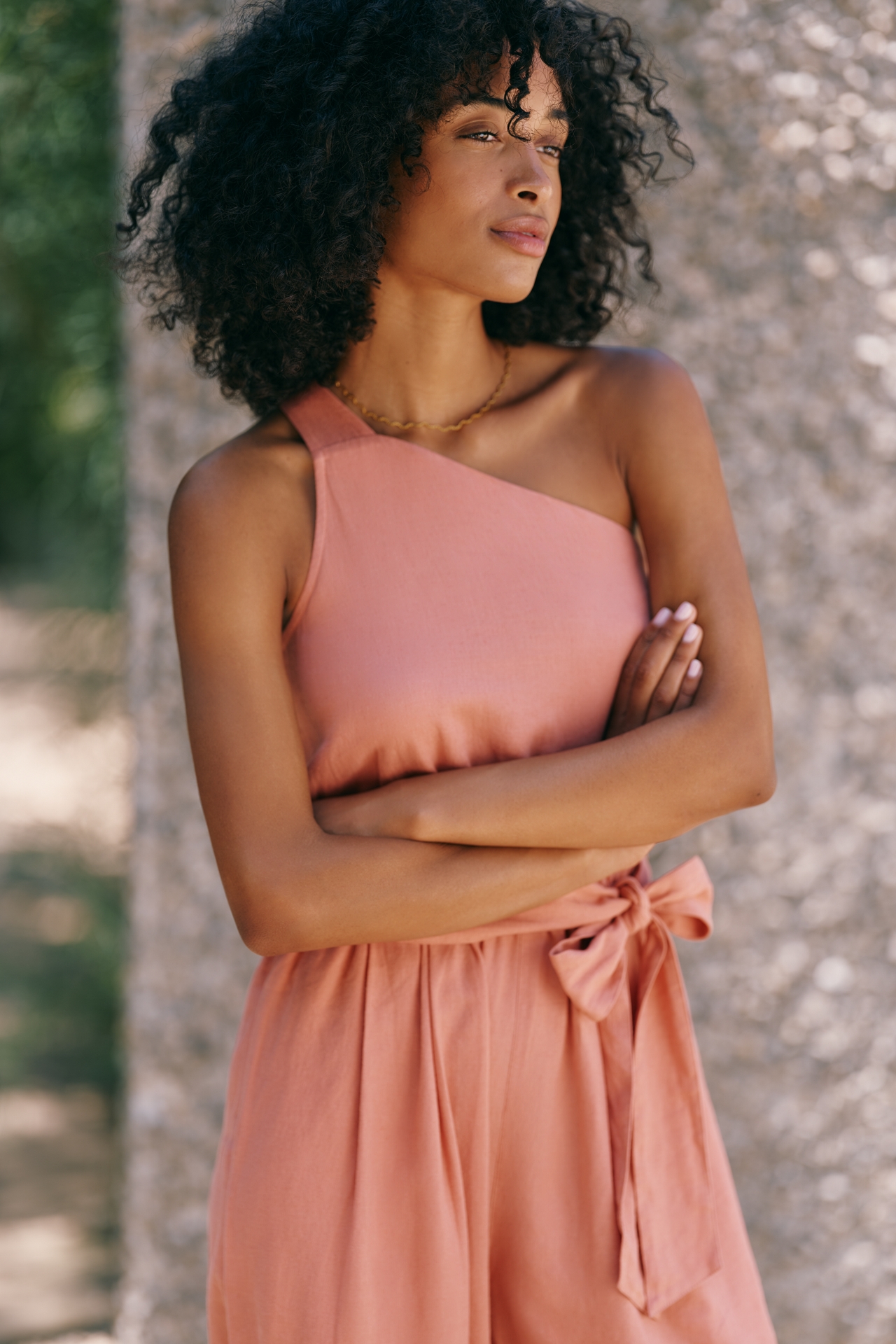 Celandine One-Shoulder Jumpsuit