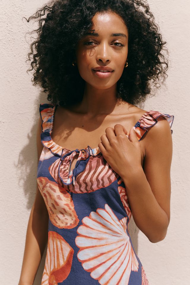 Celandine Ruffled Mini Dress #2