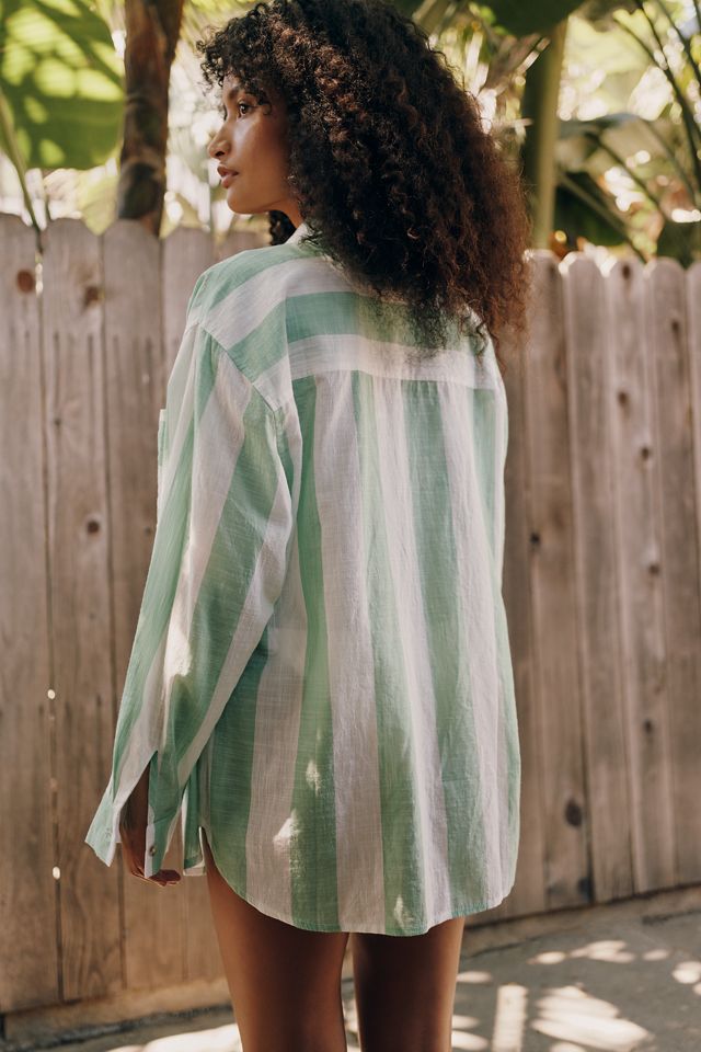 Celandine Cabana Surf 100% Cotton Buttondown Shirt #1