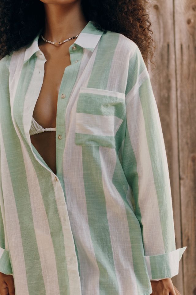 Celandine Cabana Surf 100% Cotton Buttondown Shirt #2