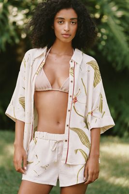 Celandine Linen Blend Shorts