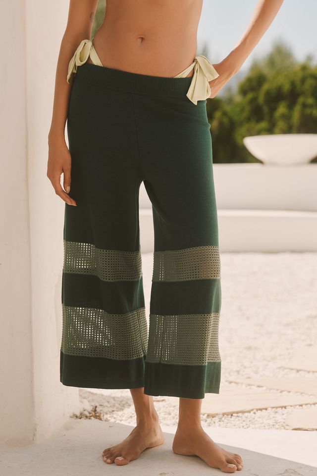 Celandine Knit Mesh Pants #1