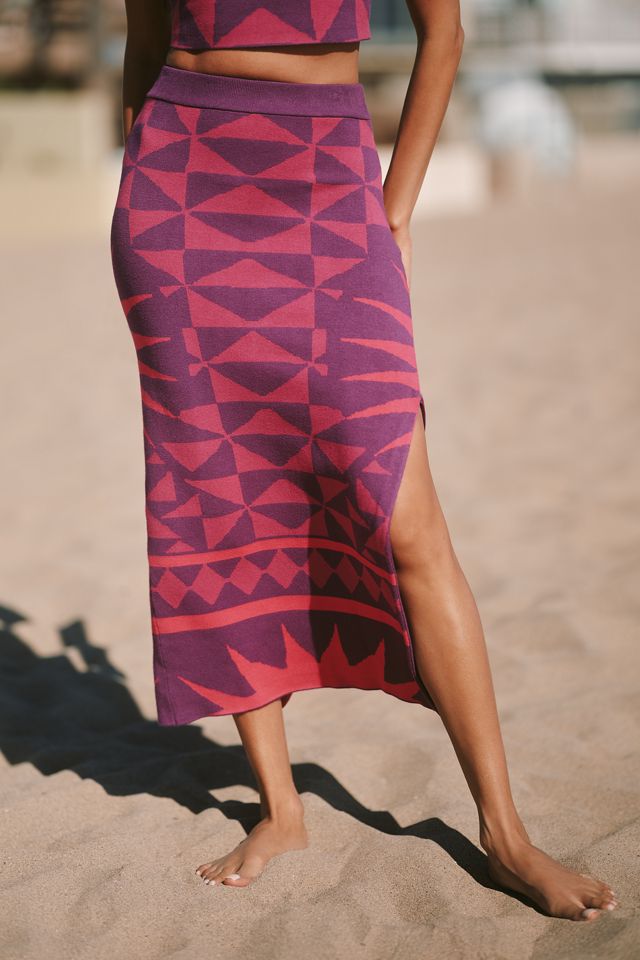 WOOL + NATURE x Celandine Knit Midi Skirt #1
