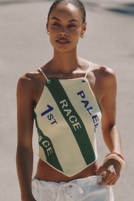 Celandine Flag Crop Sweater Top