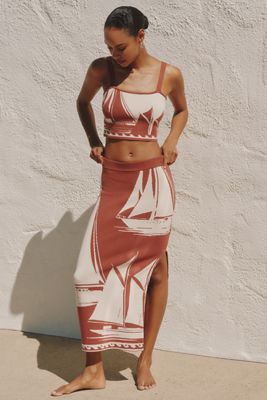 Celandine Knit Midi Skirt