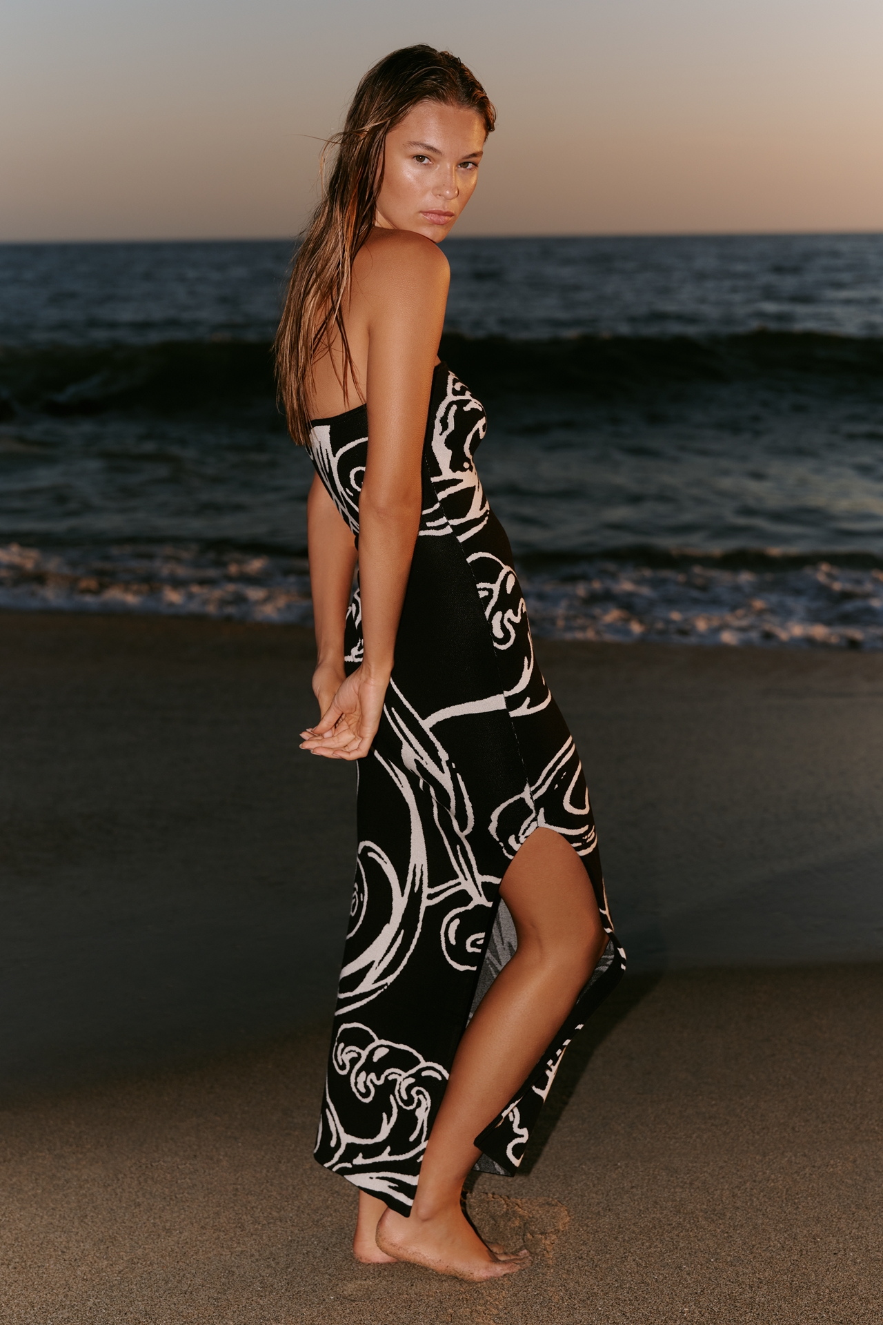 Celandine Knit Strapless Dress