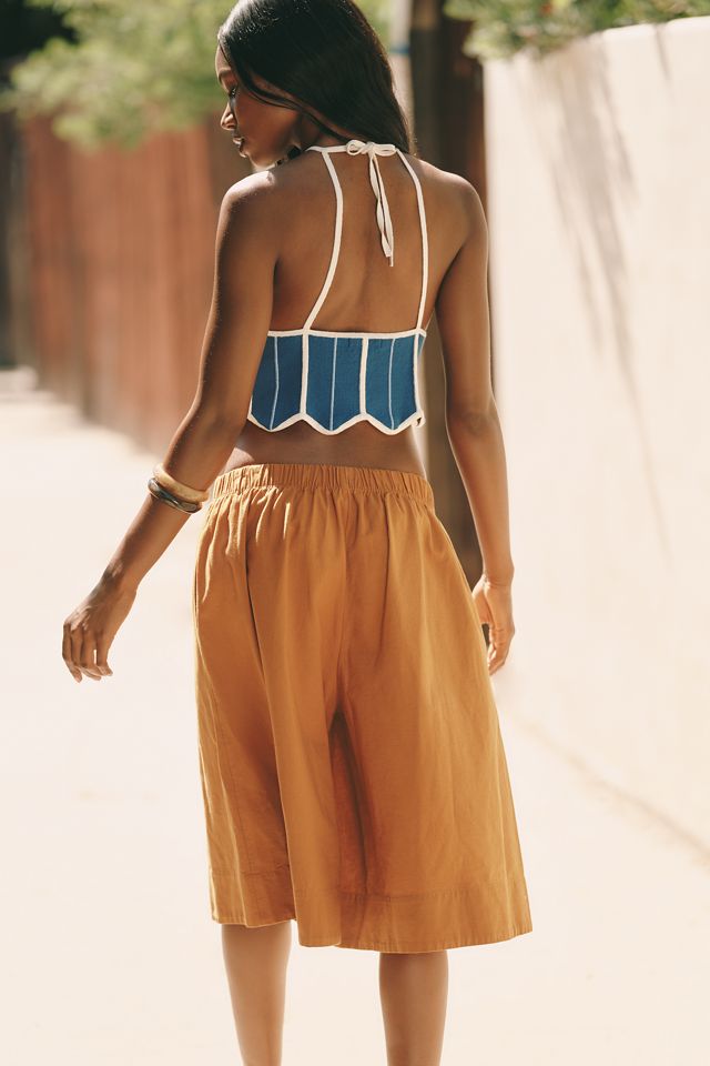 新作サルセーション　Back Pleat Tank Top Sun Seeker Twill Cropped Tank – Z SUPPLY