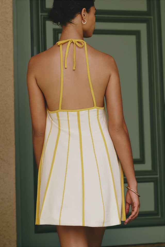 Celandine Halter Sweater Dress #1