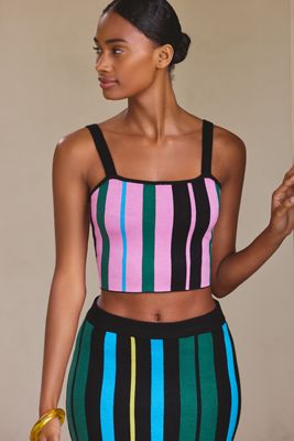 Celandine Crop Sweater Tank