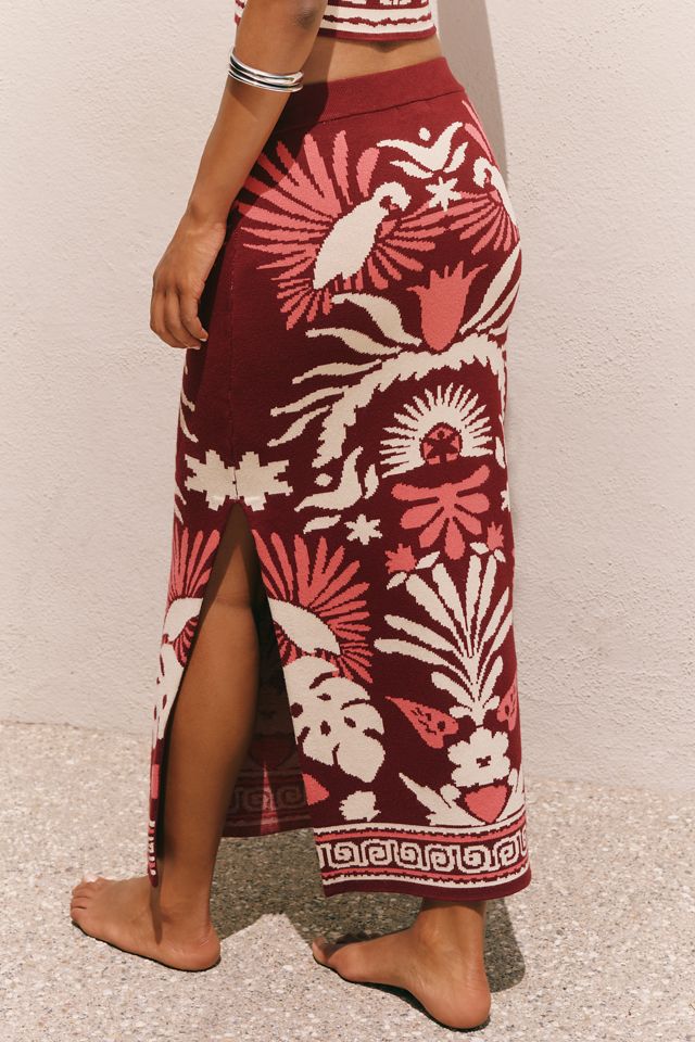Celandine Knit Midi Skirt #1