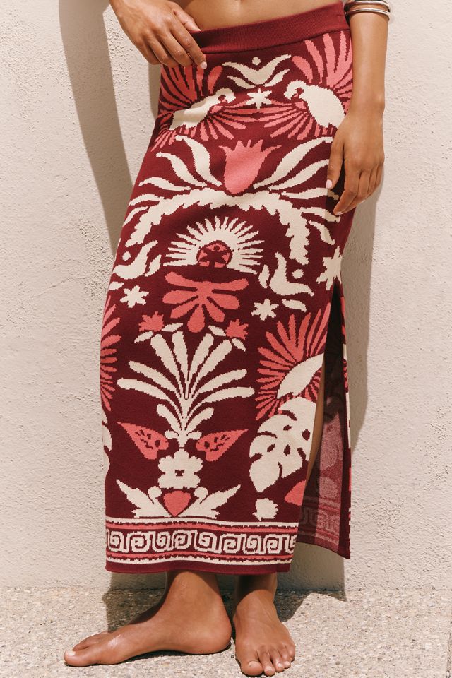 Celandine Knit Midi Skirt #2