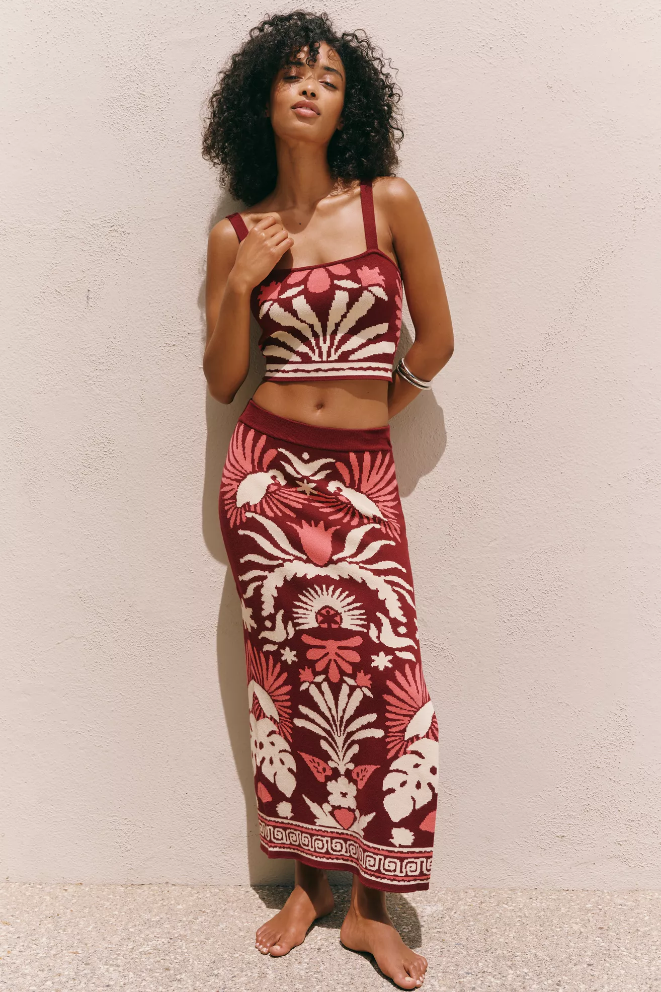 Celandine Knit Midi Skirt