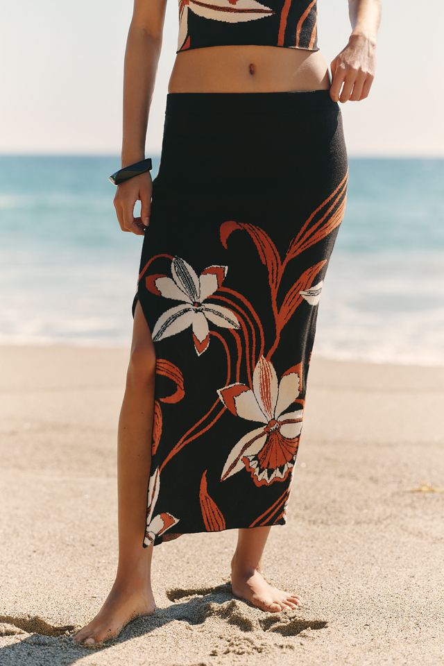 Celandine Knit Midi Skirt #1