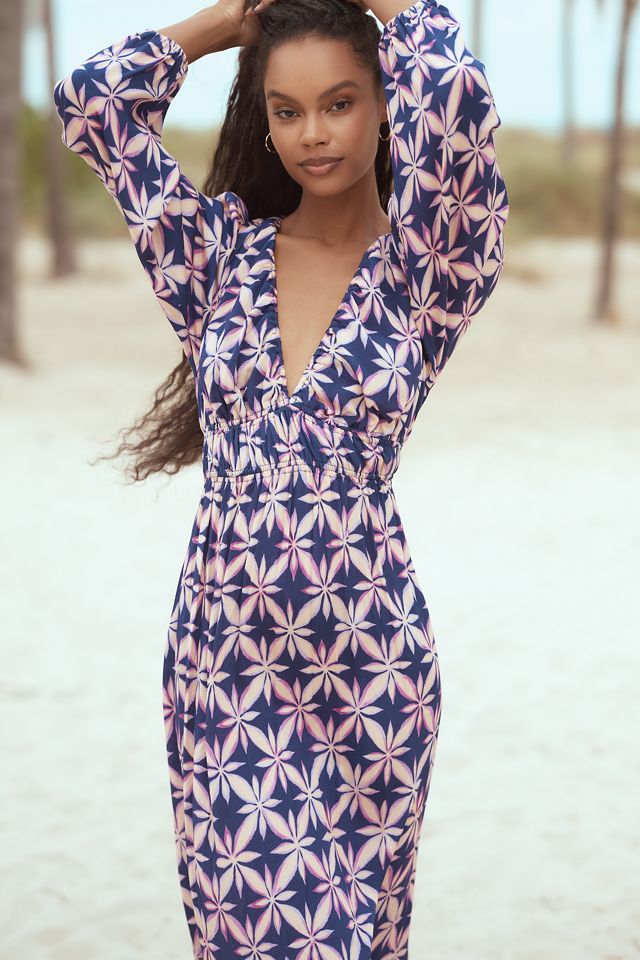 Electric & Rose Melody Printed Midi Dress #1