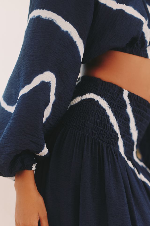 Electric & Rose Abigail Long-Sleeve Crop Top #3
