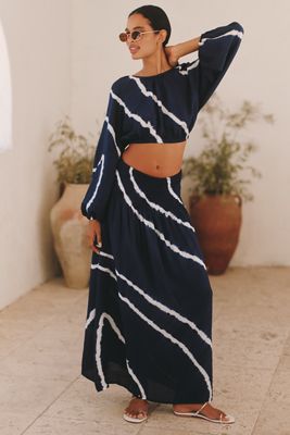 Electric & Rose Lily Maxi Skirt