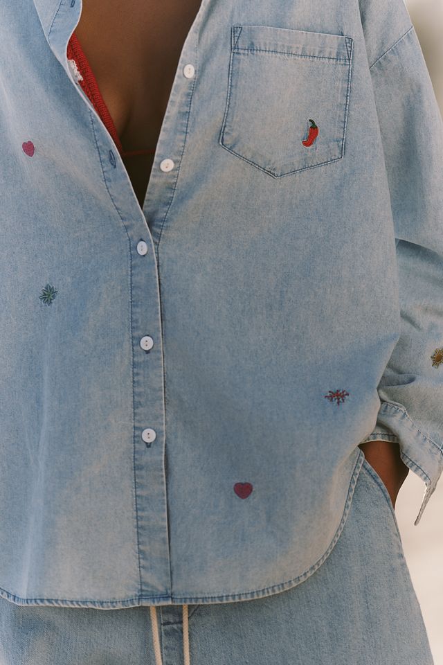 Electric & Rose Boyfriend Buttondown Shirt #3