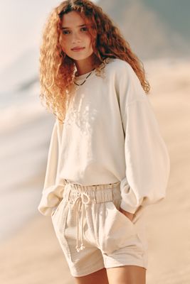 Celandine Graphic Long-Sleeve Crew-Neck Sweatshirt | Anthropologie