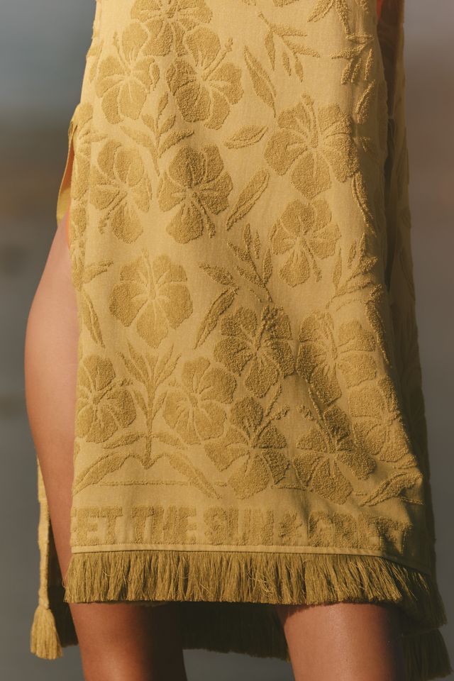 Celandine Terry Towel Cover-Up #3