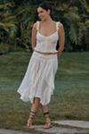 Celandine Smocked Crop Top