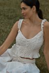 Celandine Smocked Crop Top