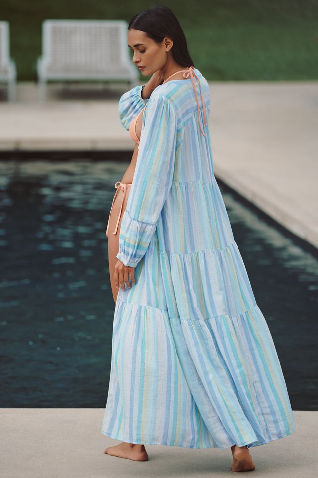 Robe cache-maillot à encolure en V Celandine #1
