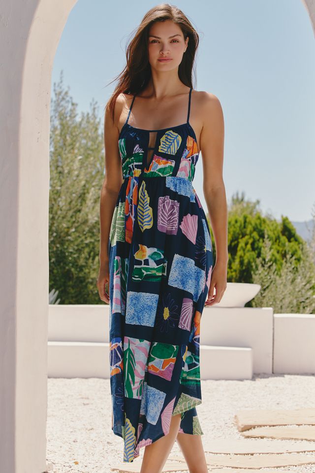 Celandine Mosaic Print Maxi Dress #3