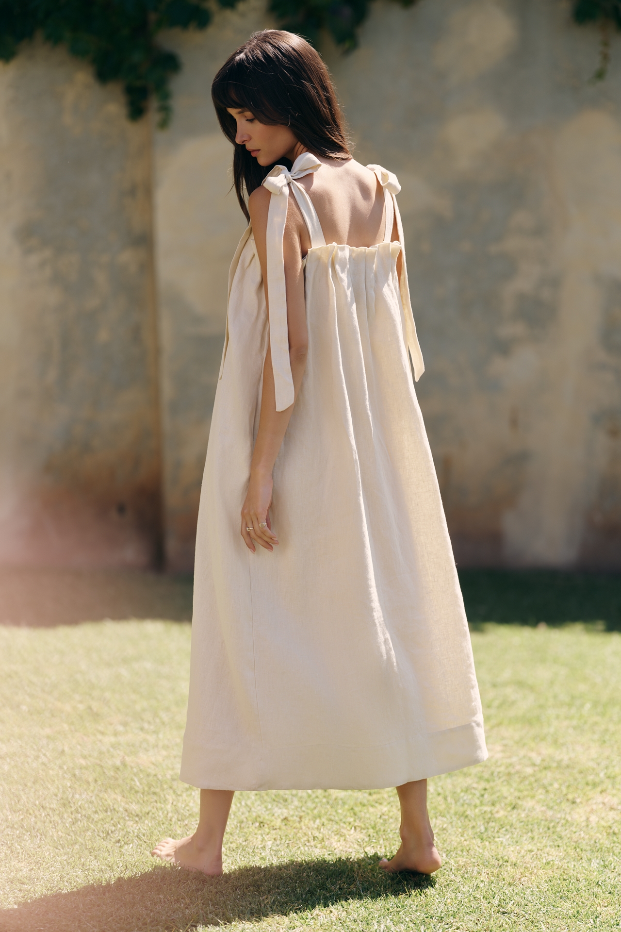 Endless Rose Linen Dress
