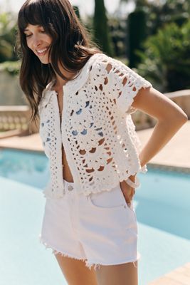 By Anthropologie Cotton Linen Apron Tank | Anthropologie