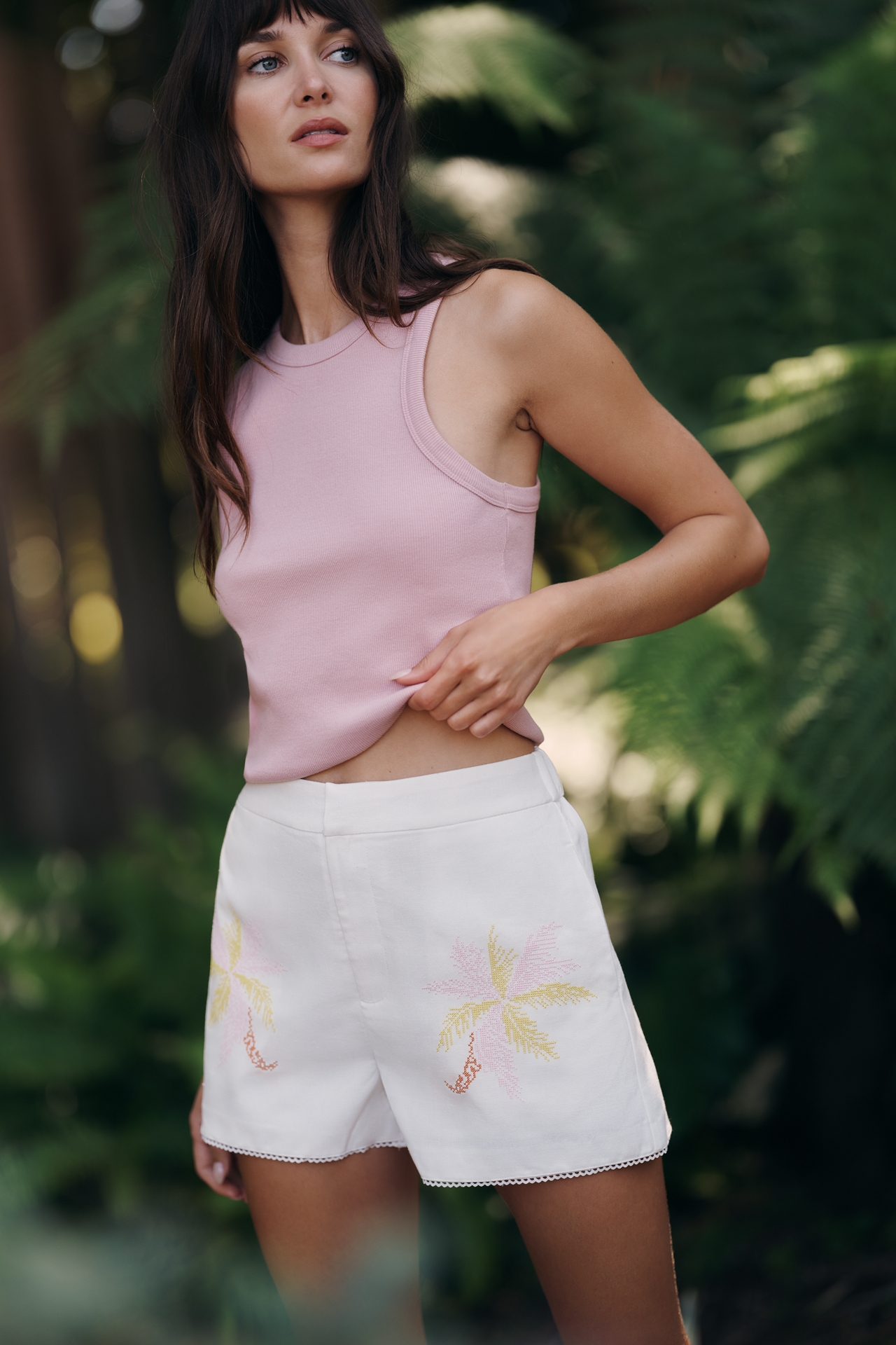 Endless Rose Tropical Shorts
