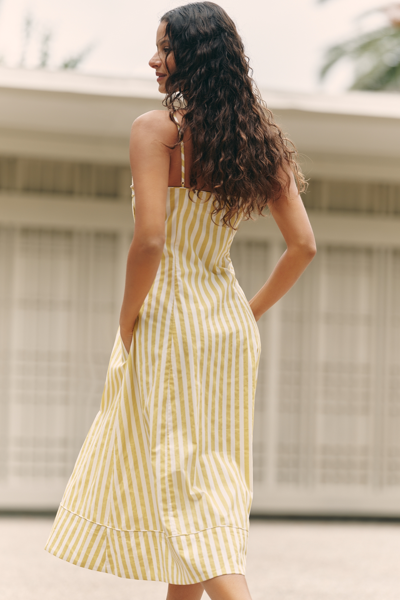 Endless Rose Flower Midi Dress