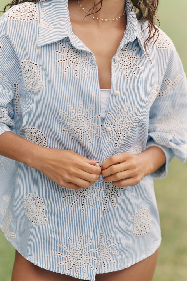 Endless Rose Embroidered Shirt #2