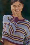 By Anthropologie Striped Knit Top