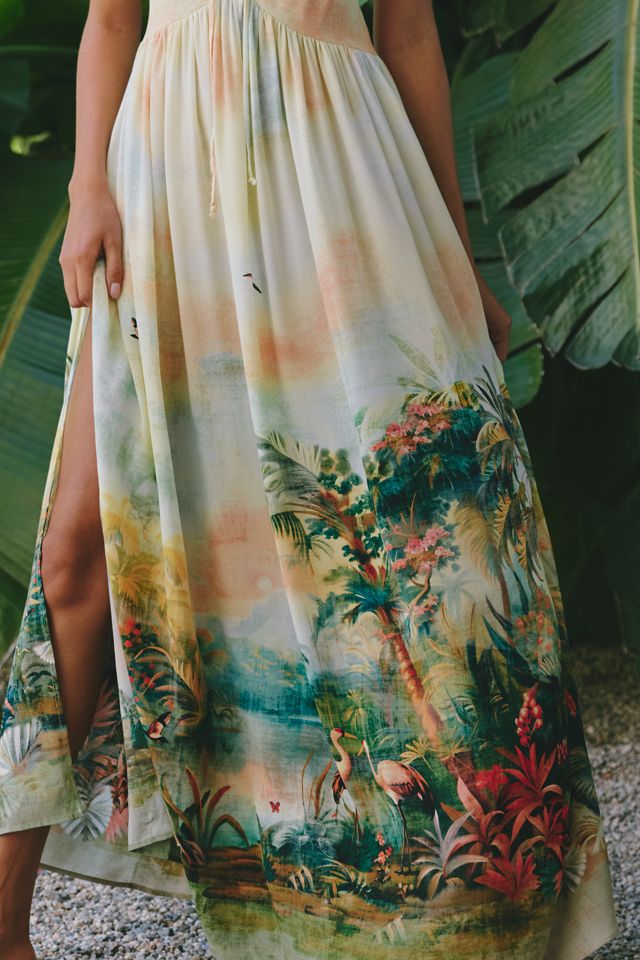 Celandine Sleeveless Scenic Maxi Dress #2