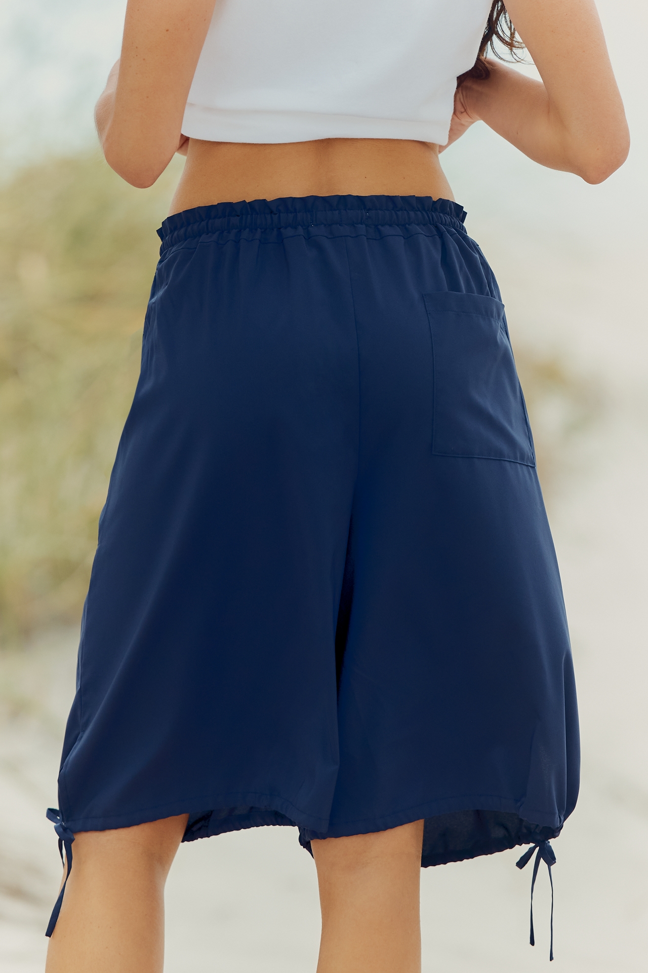 Celandine Tie Bermuda Shorts