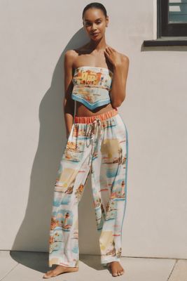 Celandine Smocked Balloon Pants | Anthropologie