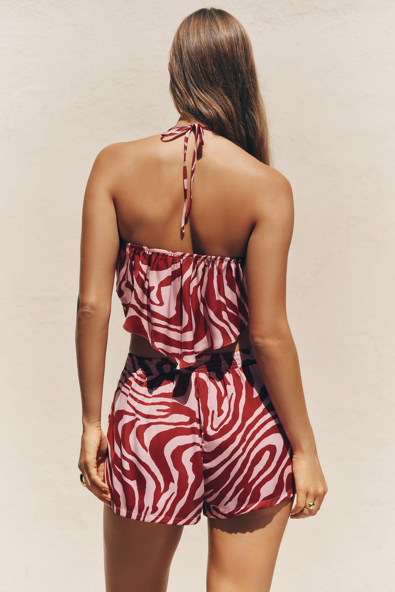 Celandine Scarf Crop Top
