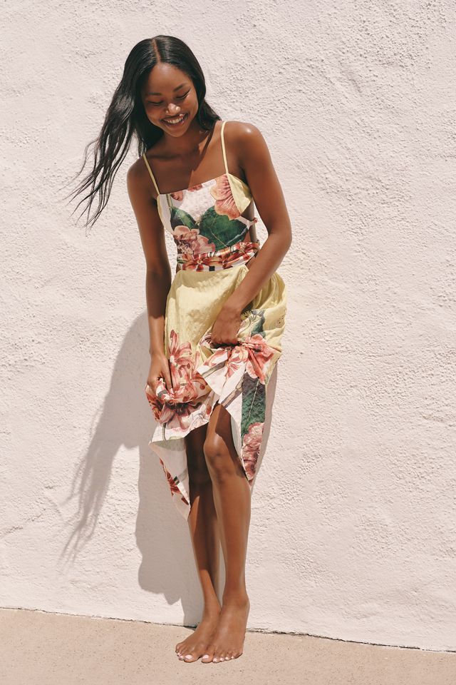 Beaded Midi Dress by Celandine, Size: XS at Anthropologie