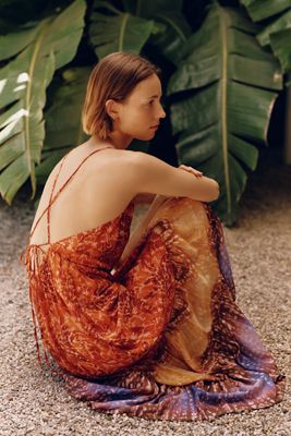Celandine Mykonos Maxi Dress in Breeze