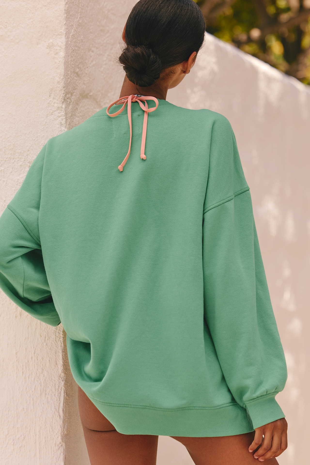Celandine Crew-Neck Graphic Sweatshirt