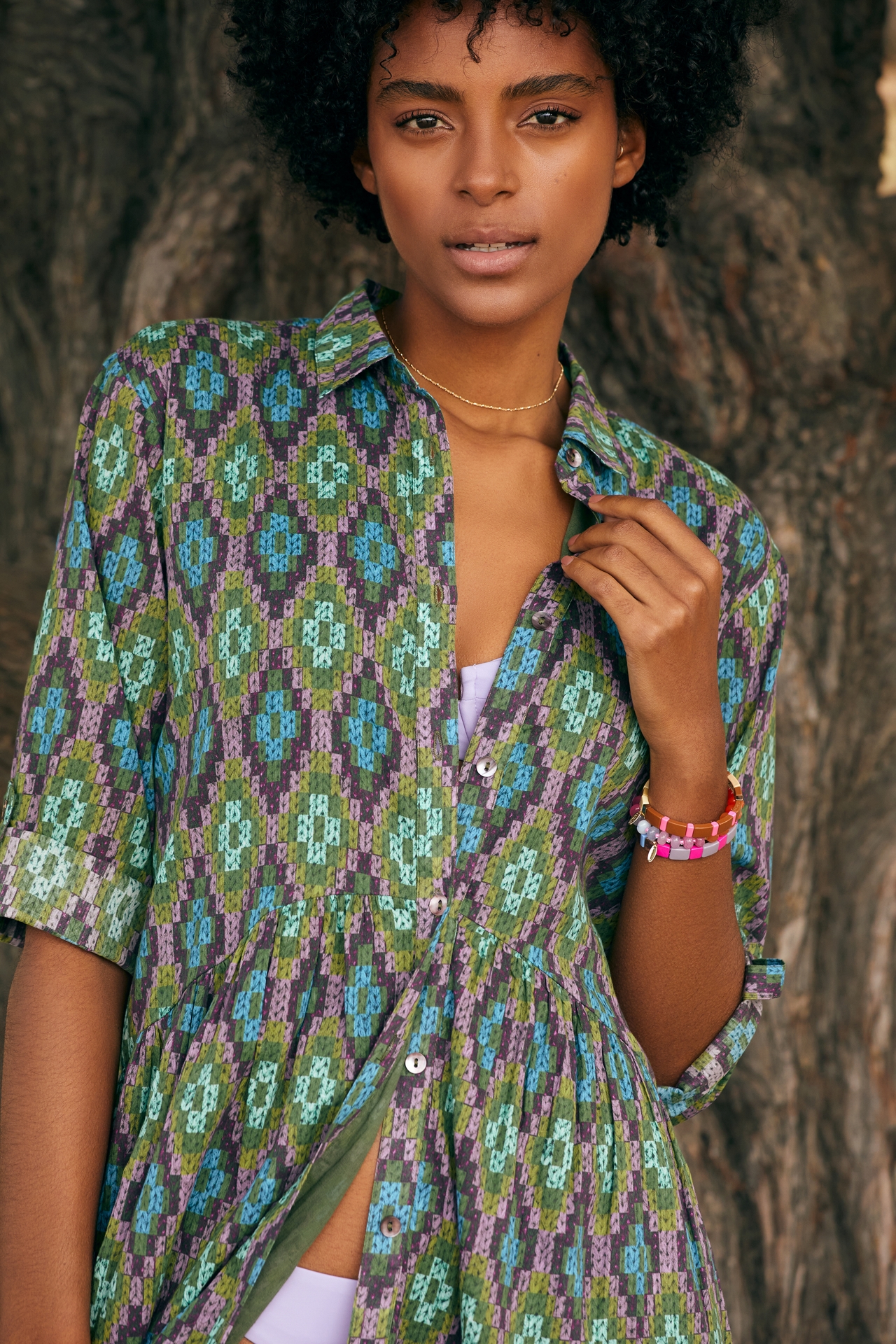 Ro's Garden Deauville Shirt Dress