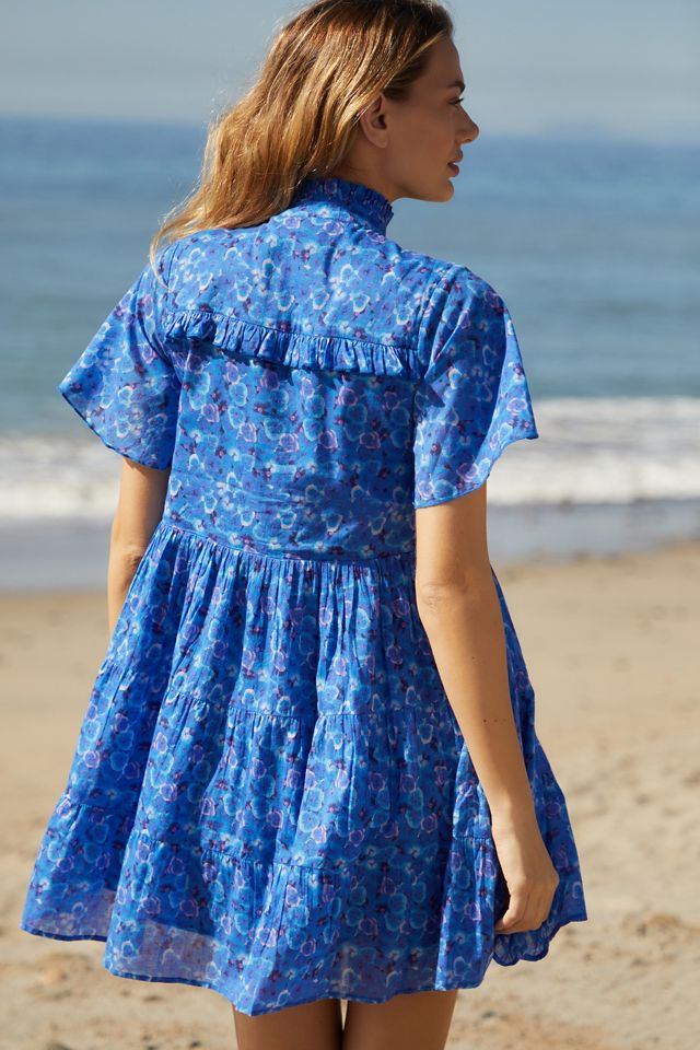 Ro's Garden Vibeka Short-Sleeve Mini Dress #1