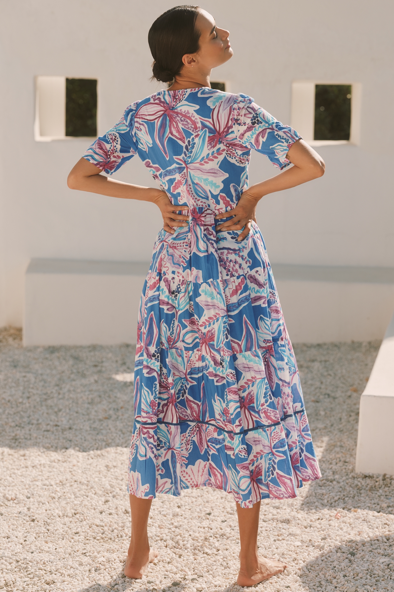 Ro's Garden Daphne Midi Dress