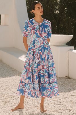 Ro's Garden Daphne Midi Dress