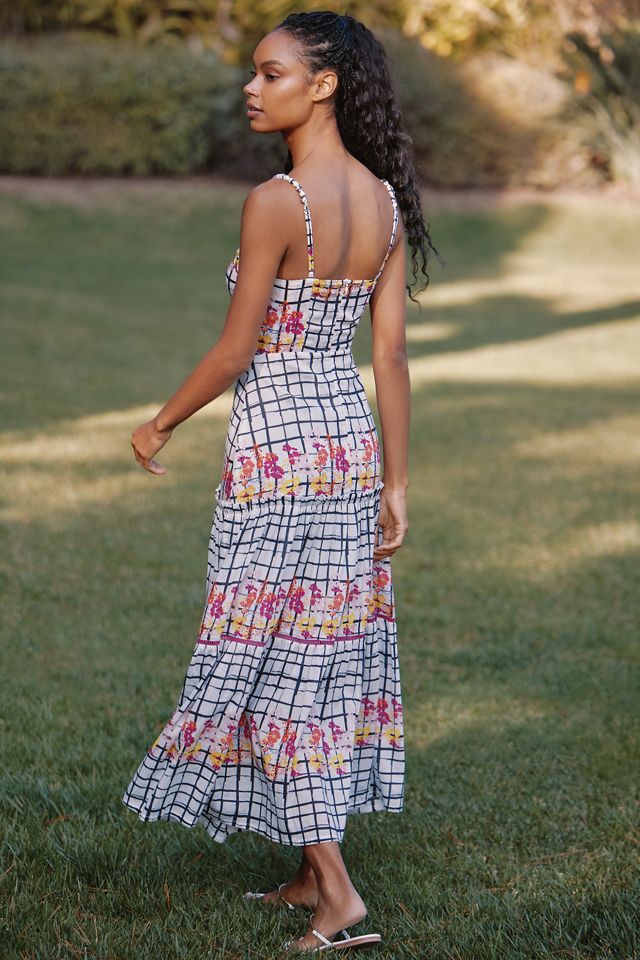 Ro's Garden Brittany Tiered Midi Dress #1