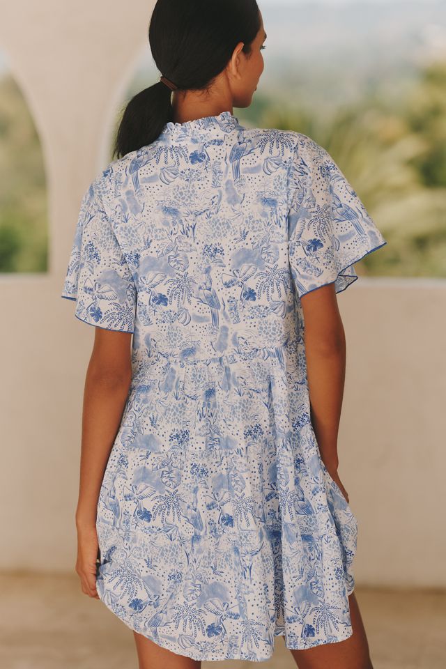 Ro's Garden Vibeka Short-Sleeve Mini Dress #2